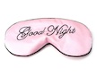 Maska na spaní s nápisem Good night