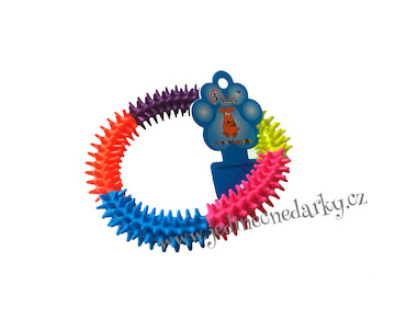 Nunbell dentální kroužek barevný 11cm
